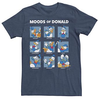 Disney's Mickey & Friends Donald Duck Men's Moods Box Up Tee
