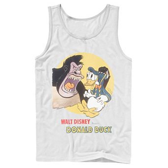 Disney's Mickey & Friends Donald Duck & The Gorilla Men's Tank Top