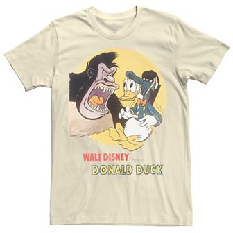 Disney's Mickey & Friends Donald Duck & The Gorilla Men's Tee