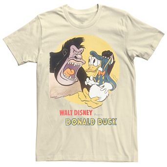 Disney's Mickey & Friends Donald Duck & The Gorilla Men's Tee