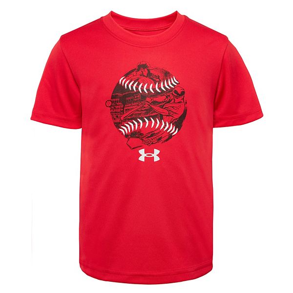 Boys 47 Under Armour Baseball Story Tee