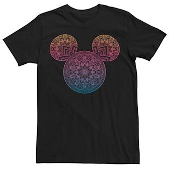 Disney's Mickey & Friends Mandala Men's Mickey Ears Tee