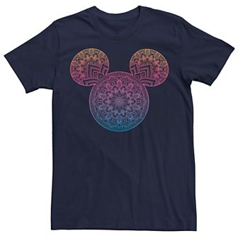 Disney's Mickey & Friends Mandala Men's Mickey Ears Tee