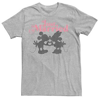 Disney's Mickey & Friends Mickey & Minnie Just Married Men's Tee