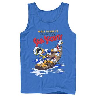Men's Disney Mickey & Friends Donald Duck Sea Scouts Tank Top
