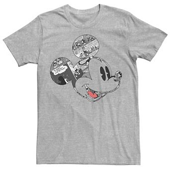 Disney's Mickey & Friends Mickey Comic Fill Men's Tee