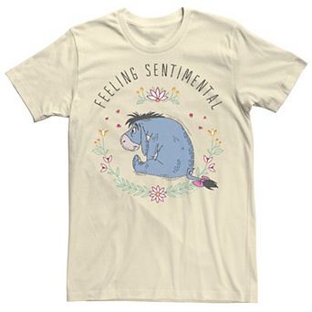 Disney's Winnie The Pooh Eeyore Feeling Sentimental Men's Tee