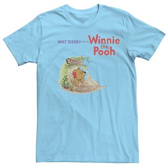 Disney's Winnie The Pooh Men's Stuck In Rabbit's Home Logo Tee