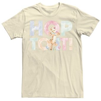 Disney's Winnie The Pooh Easter Tigger Hop To It Men's Tee