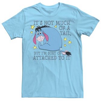 Disney's Winnie The Pooh Eeyore Men's Not Much Of A Tail Tee