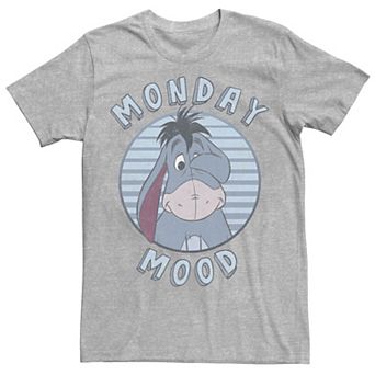 Disney's Winnie The Pooh Eeyore Monday Mood Men's Tee