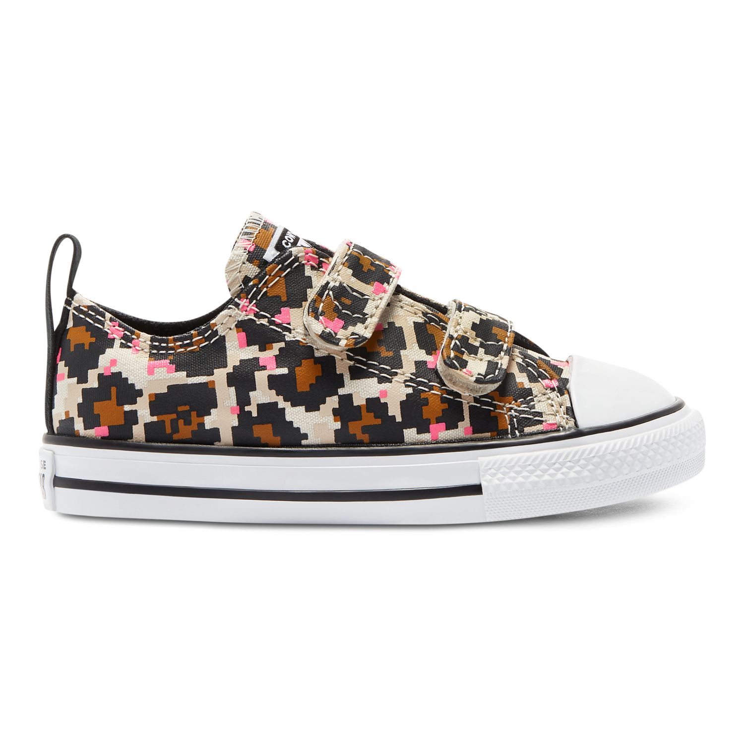 girls leopard converse