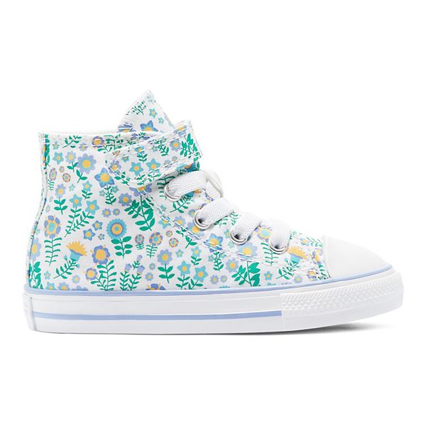 Toddler Girls' Converse Chuck Taylor All Star 1V Floral High Top Sneakers