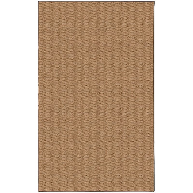 Linon Rhodes Rug, Brown, 5X8 Ft