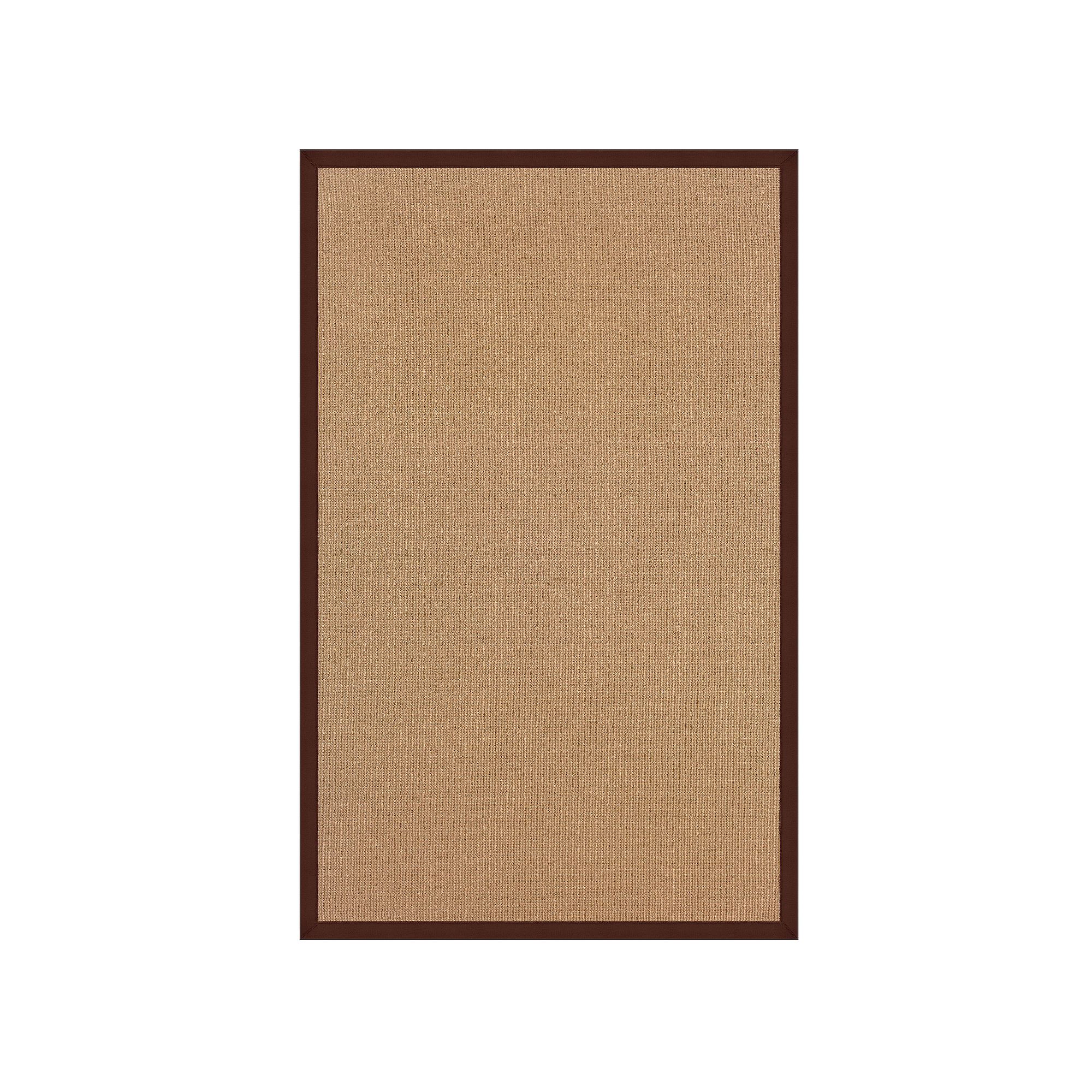 Linon Athena Cork Rug, Brown