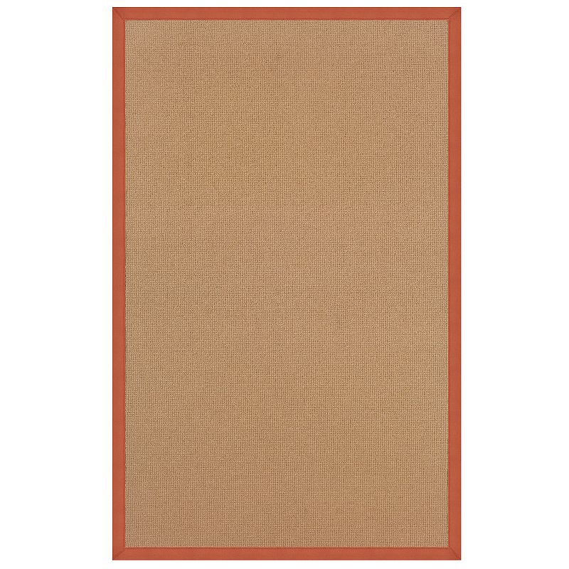 Linon Athena Rug, Orange, 8X11 Ft