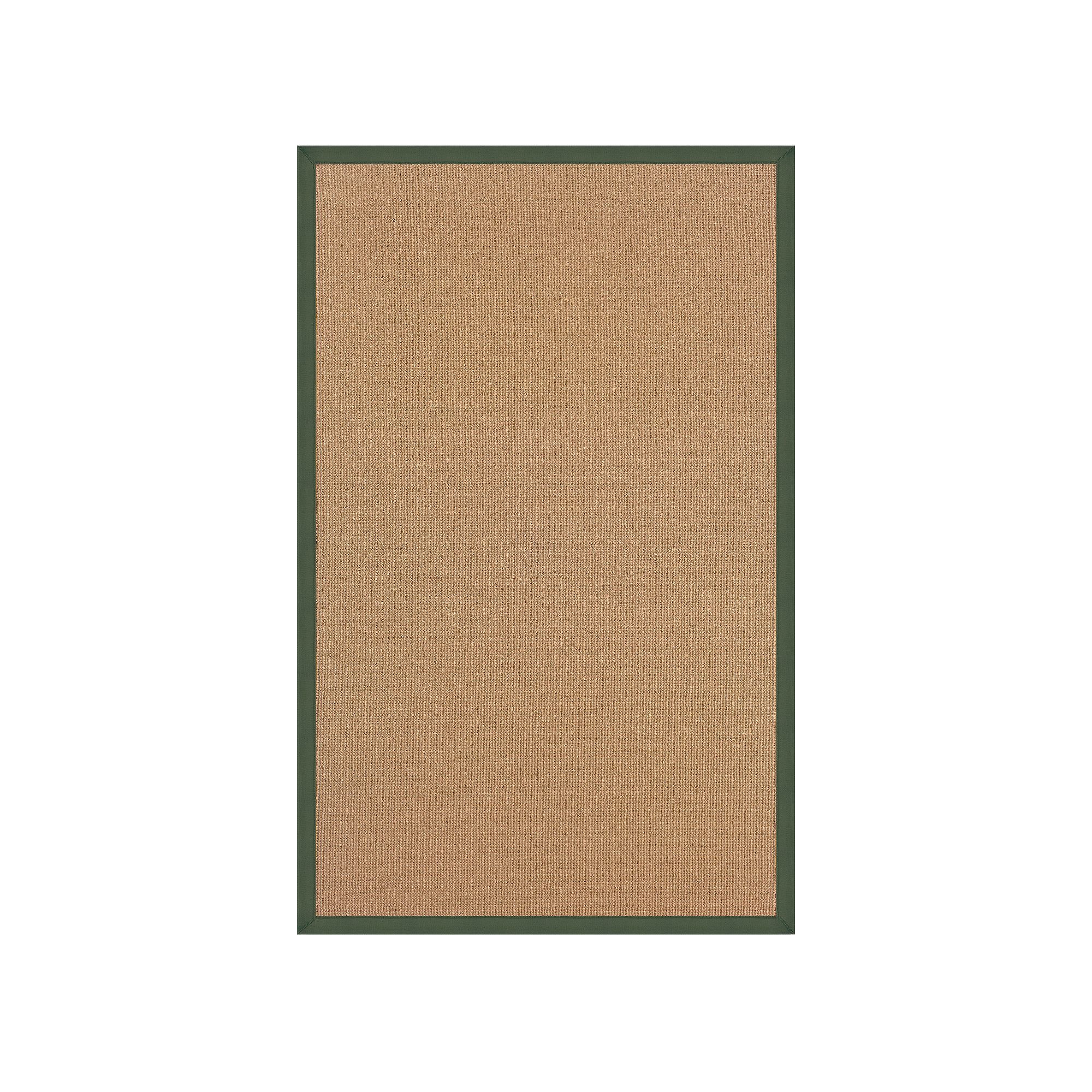 Linon Athena Cork Rug, Green