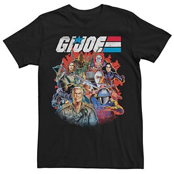 Men's G.I. Joe Group Shot Fade Tee