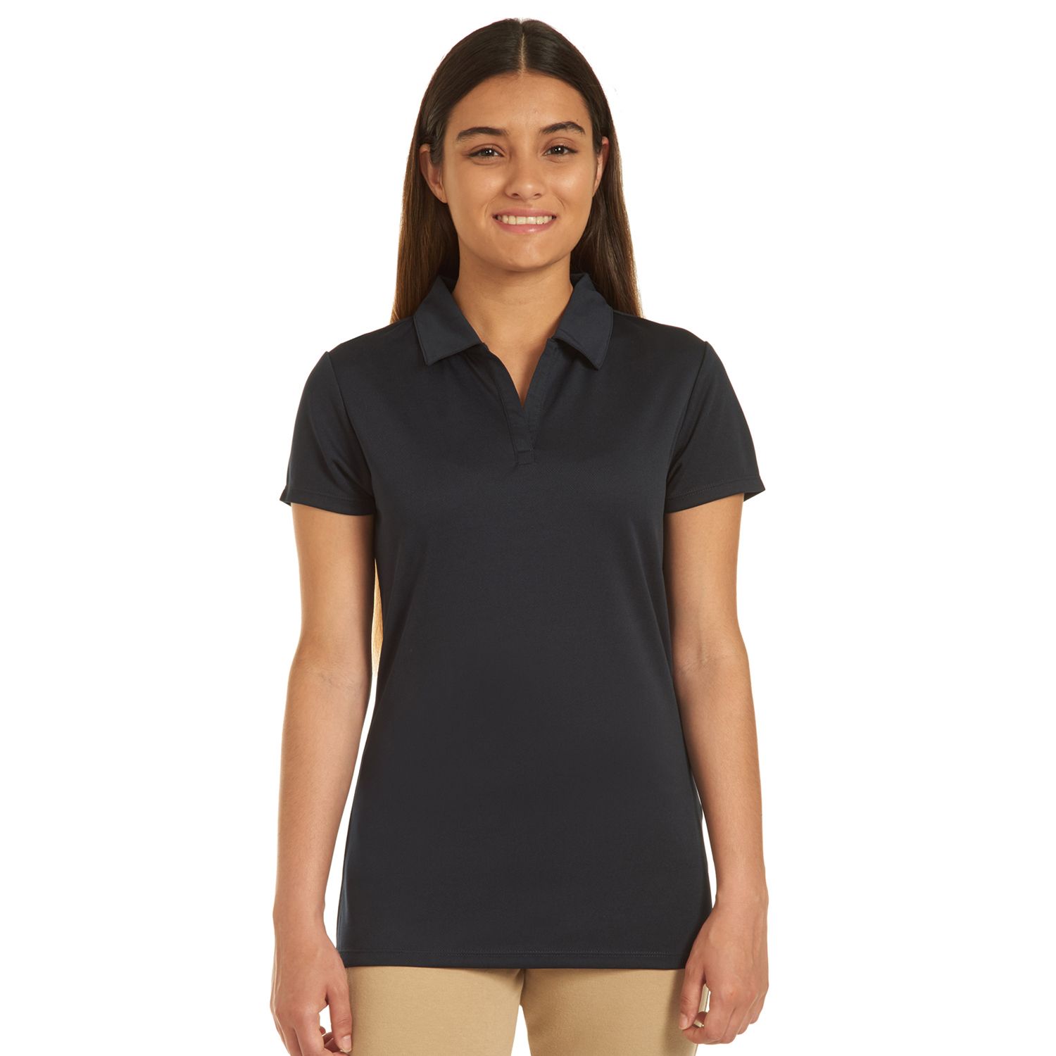 kohls black polo shirt