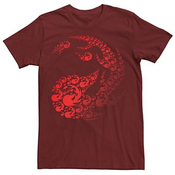 Men's Magic The Gathering Red Mana Symbol Logo Tee