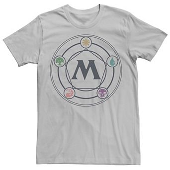 Men's Magic The Gathering Mana Pentagon Poster Tee