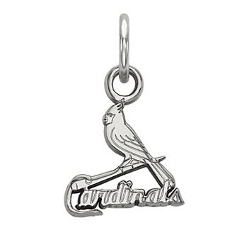 LogoArt 14k White Gold St. Louis Cardinals Extra-Small Pendant