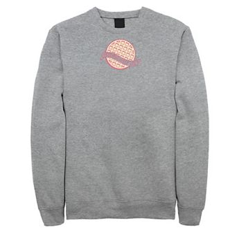 Men's Stranger Things Friends Don't Lie Waffle Left Chest Sweatshirt