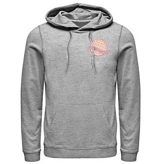 Men's Stranger Things Friends Don't Lie Waffle Left Chest Hoodie