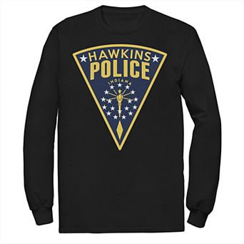 Men's Stranger Things Hawkins Police Patch Tee