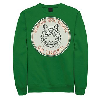 Men's Stranger Things Hawkins High School Go Tigers Logo Sweatshirt