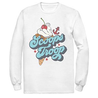Men's Stranger Things Scoops Troop Logo Tee