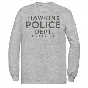 Men's Stranger Things Hawkins Police Dept. Indiana Tee