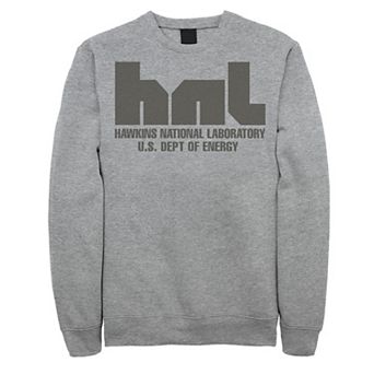 Men's Stranger Things HNL Hawkins National Laboratory Logo Sweatshirt