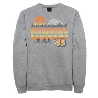 Men's Stranger Things Hawkins Strange Things 85 Retro Sweatshirt
