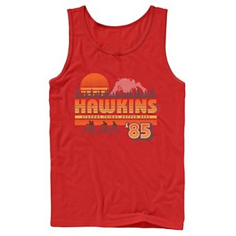 Men's Stranger Things Hawkins Strange Things 85 Retro Tank Top