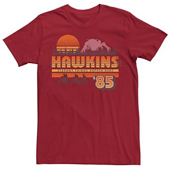 Men's Stranger Things Hawkins Strange Things 85 Retro Tee