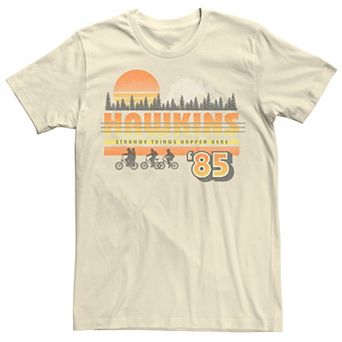Men's Stranger Things Hawkins Strange Things 85 Retro Tee