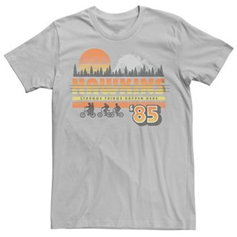 Men's Stranger Things Hawkins Strange Things 85 Retro Tee