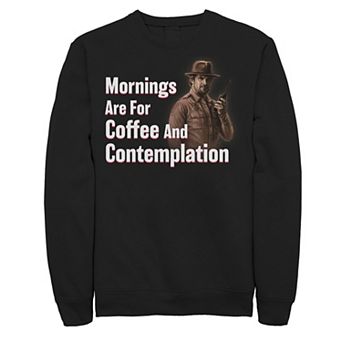 Men's Stranger Things Hopper Coffee & Contemplation Sweatshirt