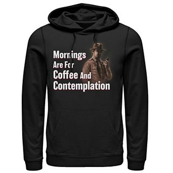 Men's Stranger Things Hopper Coffee & Contemplation Hoodie