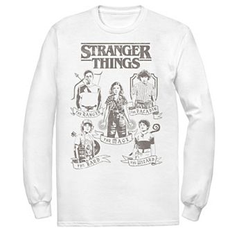 Men's Stranger Things Group Shot Classes Tee