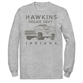 Men's Stranger Things Hawkins Police Dept. Indiana Tee