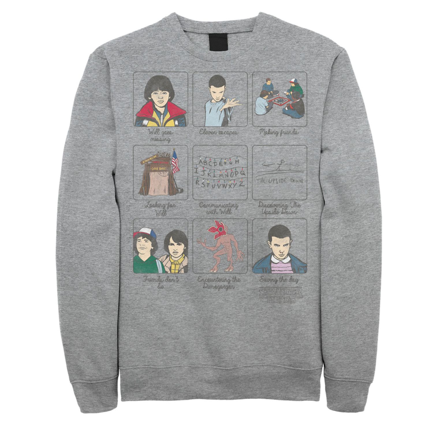 Stranger things hotsell sweatshirt season 3