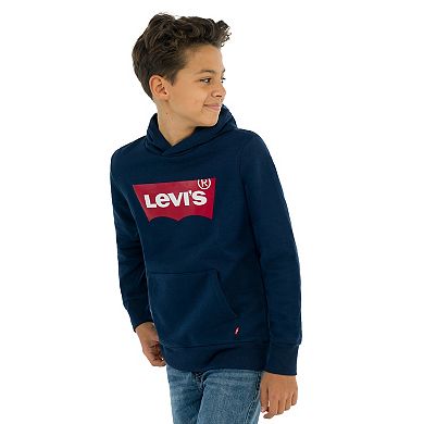 Boys 8-20 Levi's® Fleece Batwing Logo Hoodie