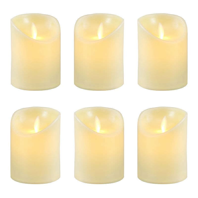 62394170 LumaBase Battery Operated LED Votive Candles with  sku 62394170