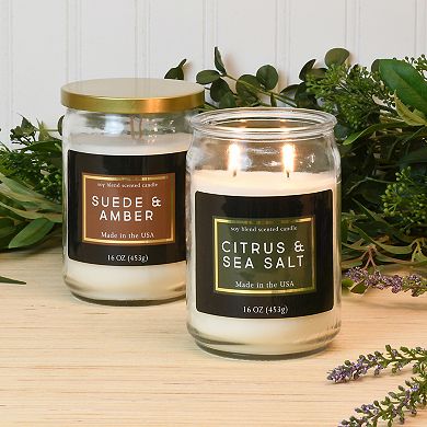 LumaBase Earth Blend Scented Candle Collection 16-oz. 2-piece Set