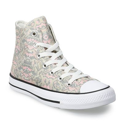 White converse high tops kohls top