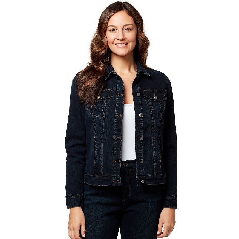 UPC 008867650116 product image for Women's Gloria Vanderbilt Amanda JeanJacket, Size: Small, Blue | upcitemdb.com