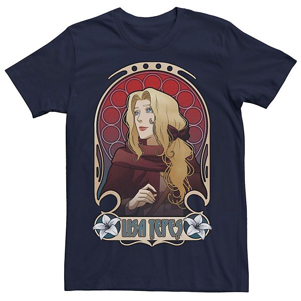 Men's Netflix Castlevania Lisa Tepes Portrait Tee