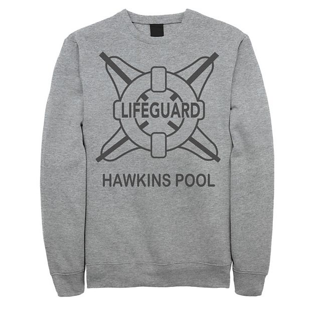 Hawkins Pool Lifeguard Hoodie - Lifeguard Hoodie 